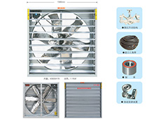 C-type push-pull negative pressure fan
