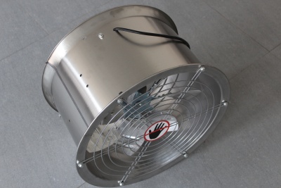 Cylinder circulating fan